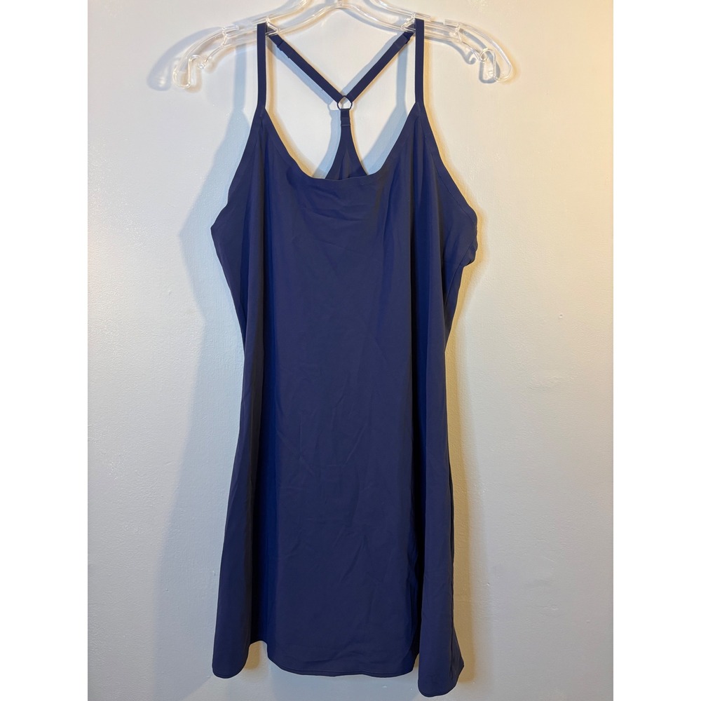 Outdoor Voices Navy‎ Blue Athletic Dress L Tennis Pickleball